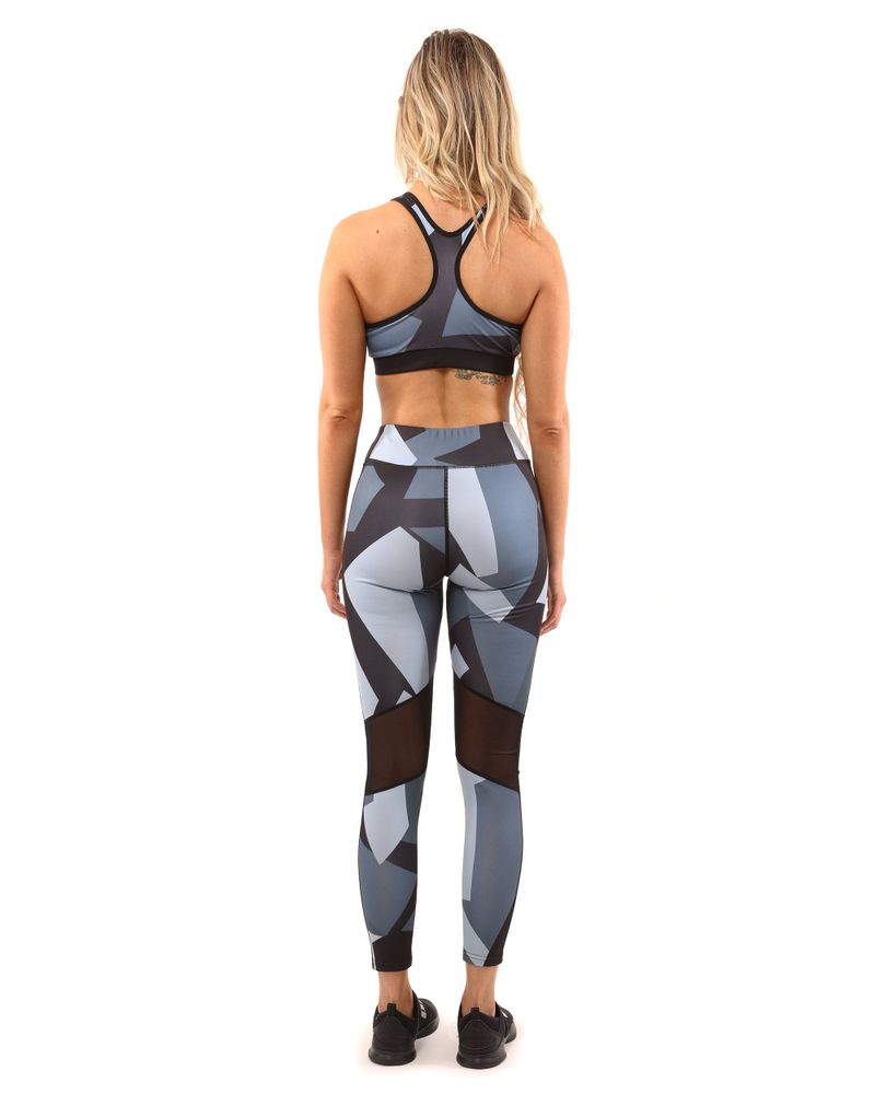New Full Shaping legging with Double Layer 5 Waistband - Grey –